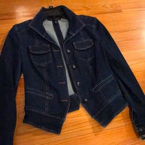 White House Black Market denim jacket